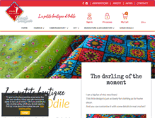 Tablet Screenshot of lapetiteboutiquedodile.com